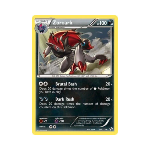 포켓몬 TCG 조로아크 RH 레전더리 트레져스 (영문판)
