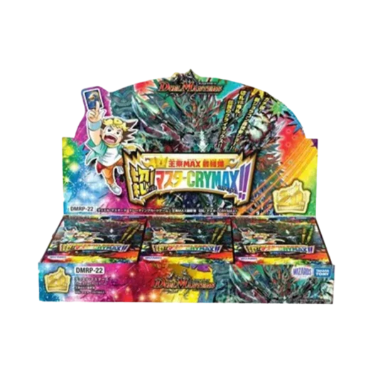 듀얼마스터즈 TCG 왕래 MAX 최종탄 절찰! 마스터 크라이맥스!! 박스 (30팩/일어판) 상품 이미지