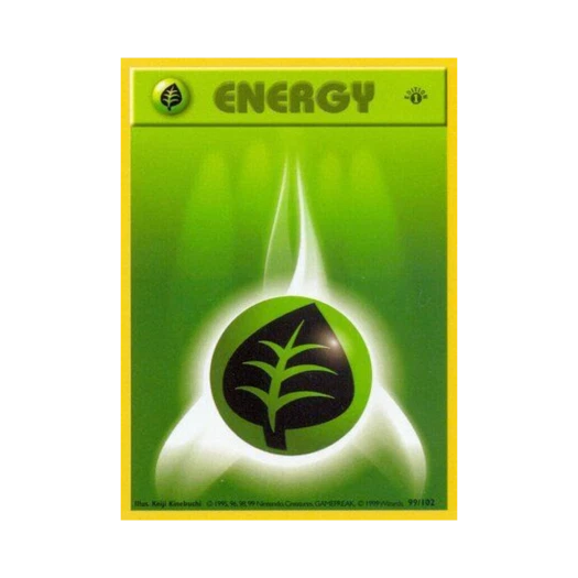 Pokemon TCG Grass Energy Base Set (English Ver.)