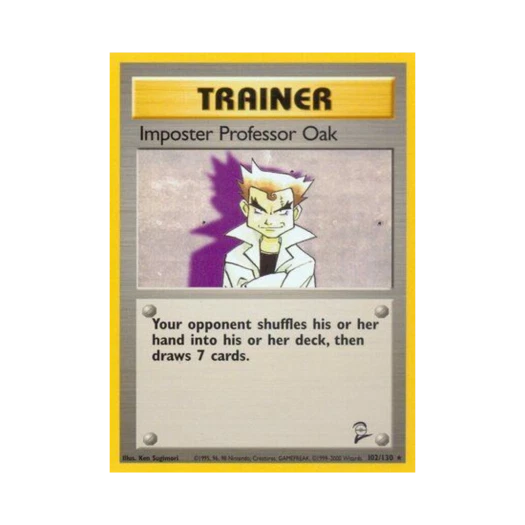포켓몬 TCG 가짜 오박사 R 베이스 세트 2 (영문판)