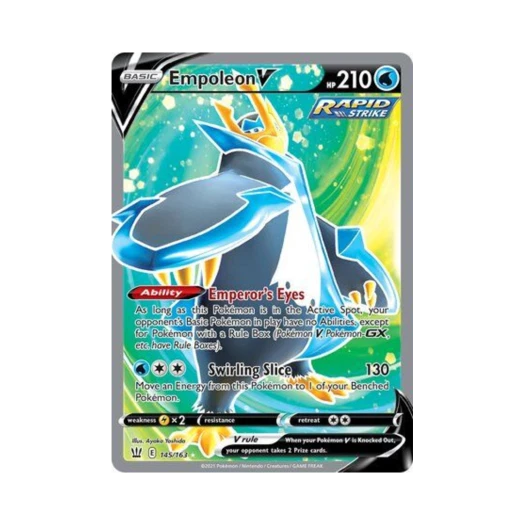 포켓몬 TCG 엠페르트 V RU 배틀 스타일즈 (영문판)