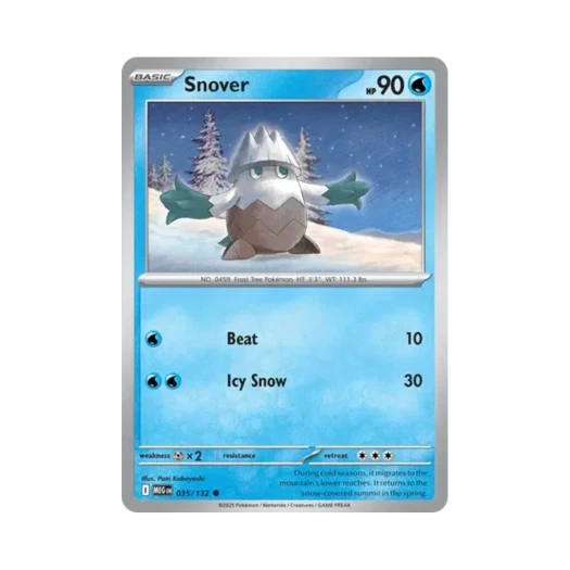 포켓몬 TCG 눈쓰개 C 메가 에볼루션 (영문판) 카드 이미지