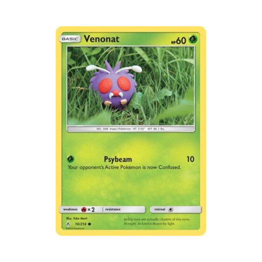 포켓몬 TCG 콘팡 C 언브로큰 본즈 (영문판)