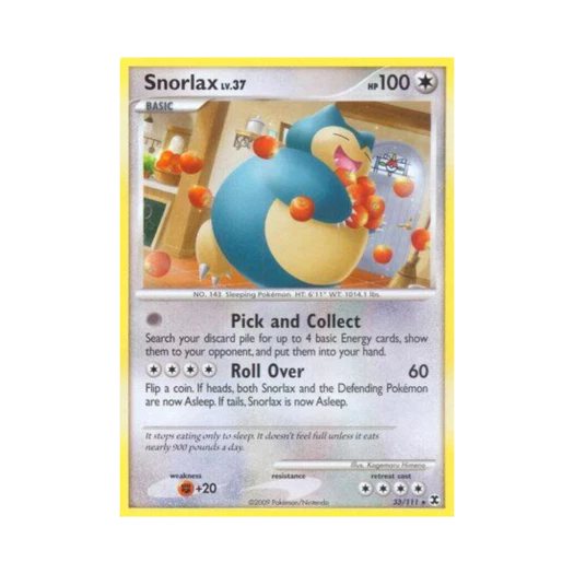 포켓몬 TCG 잠만보 R 라이징 라이벌스 (영문판)