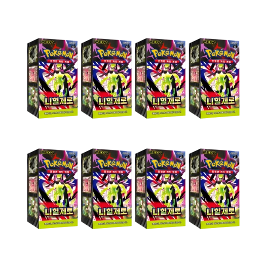 포켓몬 TCG 메가 확장팩 니힐제로 8 박스 (240팩/한글판) 카드 이미지
