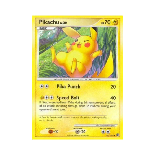 Pokemon TCG Pikachu C Stormfront (English Ver.)