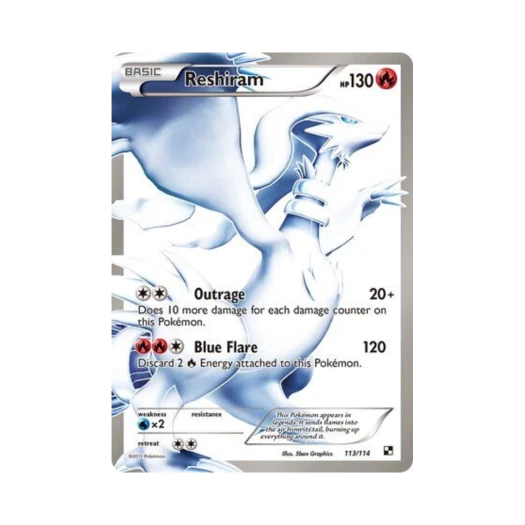 Pokemon TCG Reshiram RU Black & White (English Ver.)