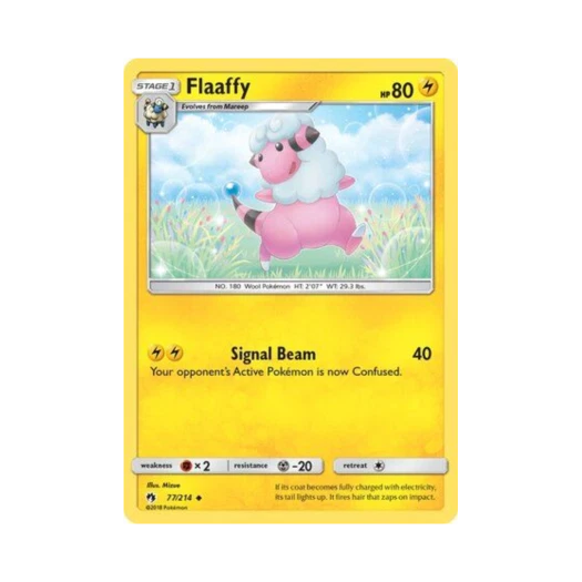 포켓몬 TCG 보송송 U 로스트 썬더 (영문판)