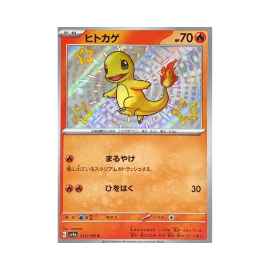 포켓몬 TCG 파이리 S 샤이니 트레져 ex (일어판) 카드 이미지