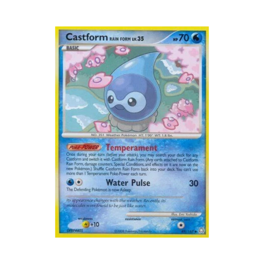 포켓몬 TCG 캐스퐁 빗방울의 모습 U 레전드 어웨이크드 (영문판)