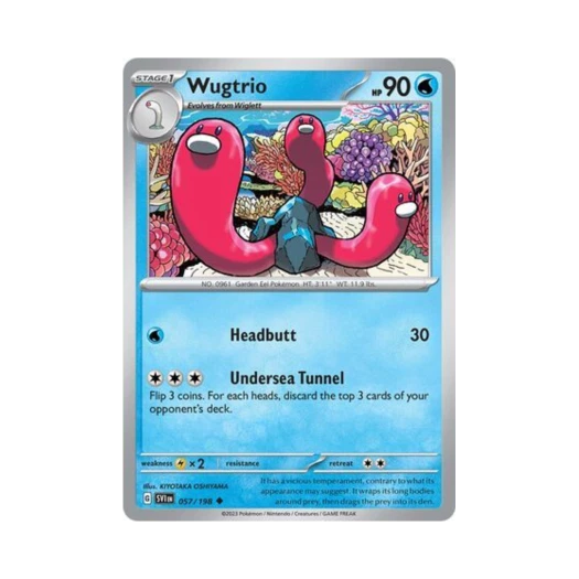 Pokemon TCG Wugtrio U Scarlet & Violet (English Ver.)