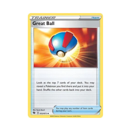 Pokemon TCG Great Ball U Champion's Path (English Ver.)