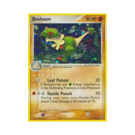 포켓몬 TCG 버섯모 RH EX 테오키스 (영문판)