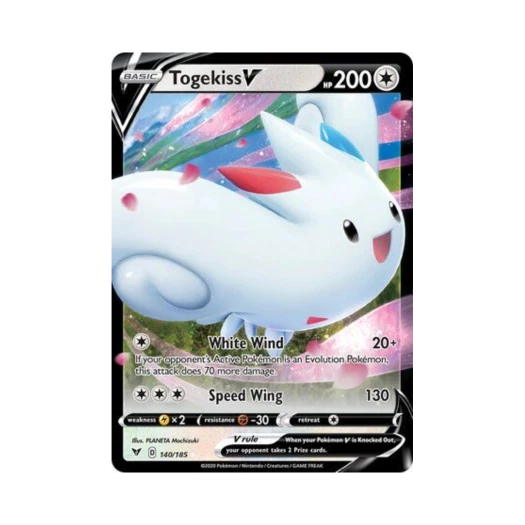 포켓몬 TCG 토게키스 V HRV 비비드 볼티지 (영문판)
