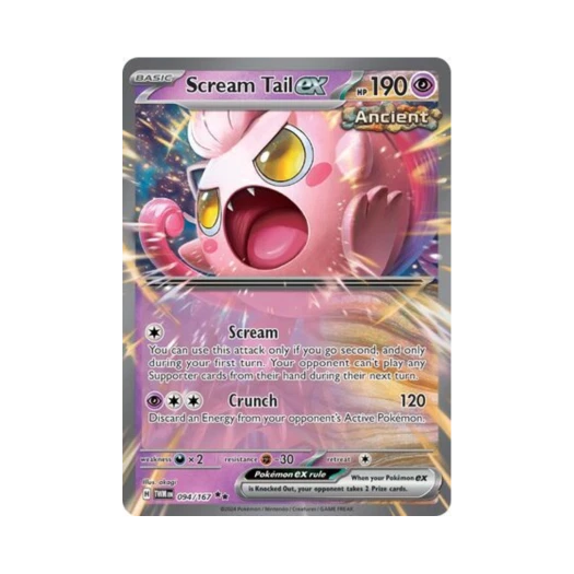 포켓몬 TCG 우렁찬꼬리 ex DR 트와일라잇 마스커레이드 (영문판)