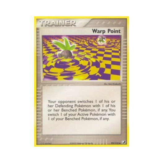 포켓몬 TCG 워프 포인트 U EX 언씬 포시스 (영문판)