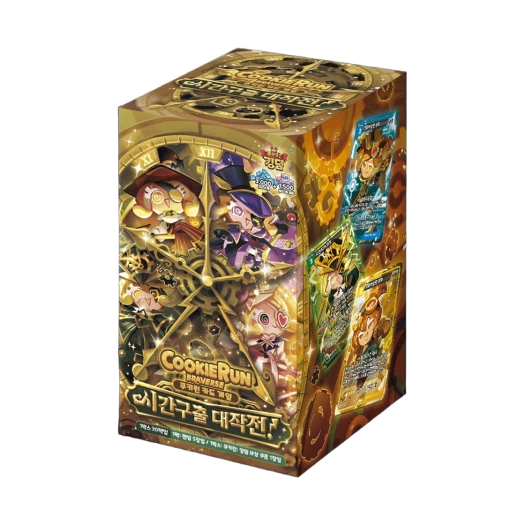 쿠키런 TCG 쿠키런 브레이버스 카드 게임 부스터 팩 시간구출 대작전 (30팩/한글판) 상품 이미지