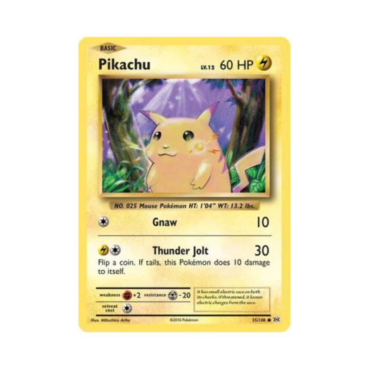 Pokemon TCG Pikachu C Evolutions (English Ver.)