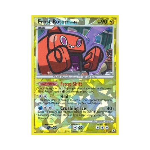 포켓몬 TCG 프로스트 로토무 RH 라이징 라이벌스 (영문판)