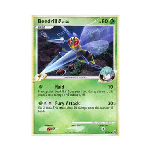 포켓몬 TCG 독침붕 G C 아르세우스 (영문판)