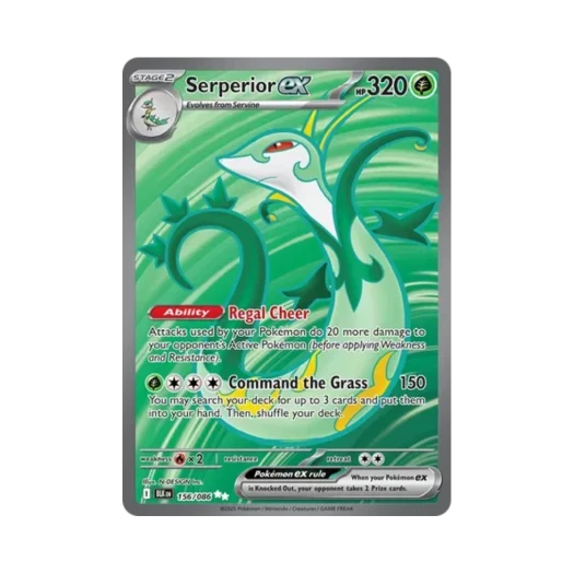 Pokemon TCG Serperior ex UR Black Bolt (English Ver.)