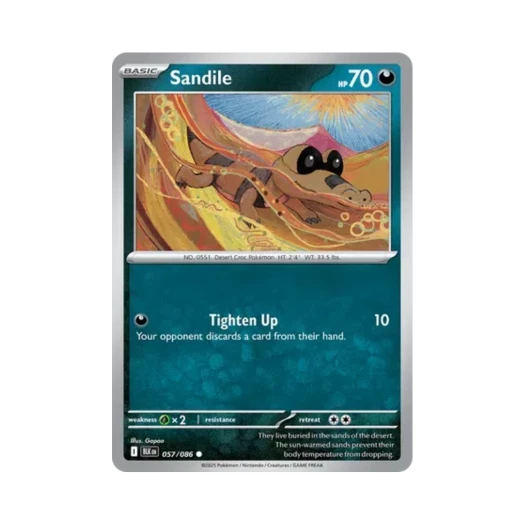 포켓몬 TCG 깜눈크 C 블랙볼트 (영문판) 카드 이미지