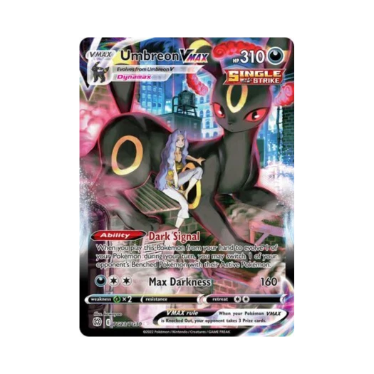 포켓몬 TCG 블래키 VMAX HRV 브릴리언트 스타즈 (영문판)