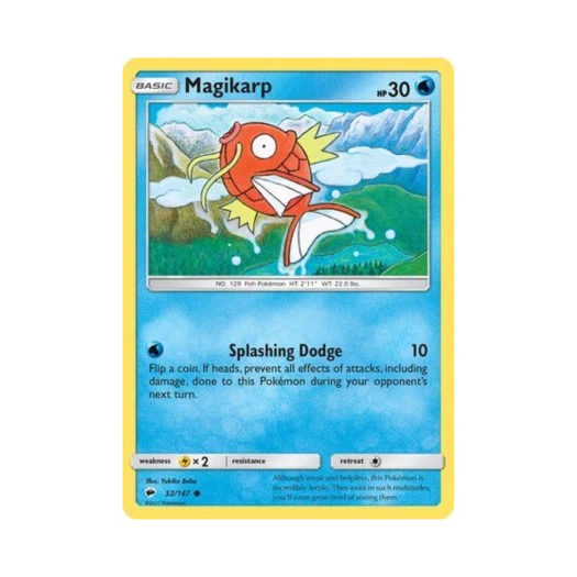 Pokemon TCG Magikarp C Burning Shadows (English Ver.)
