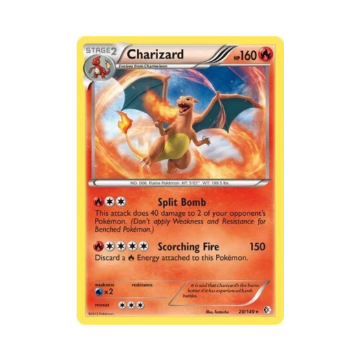 Pokemon TCG Charizard RH Boundaries Crossed (English Ver.)