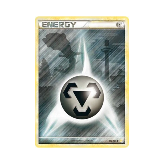 포켓몬 TCG 기본 강철 에너지 C 하트골드 & 소울실버 (영문판)