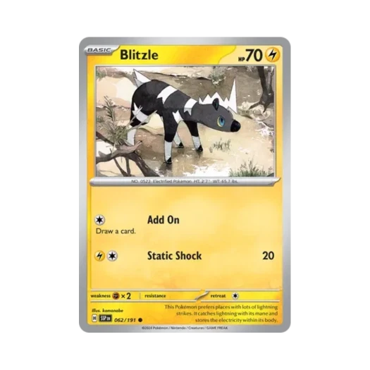 포켓몬 TCG 줄뮤마 C 서징 스파크 (영문판) 카드 이미지
