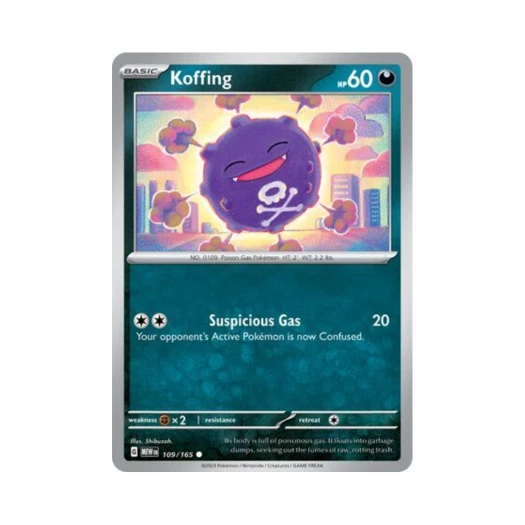 포켓몬 TCG 또가스 C 스칼렛 & 바이올렛 151 (영문판) 카드 이미지