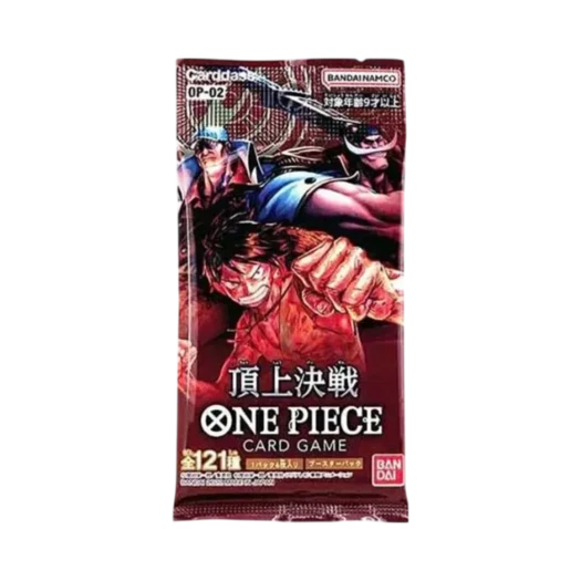 원피스 TCG OP-02 부스터 팩 정상결전 팩 (6장/일어판) 상품 이미지