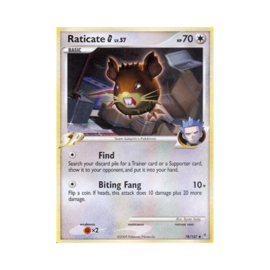 Pokemon TCG Raticate G U Supreme Victors (English Ver.)