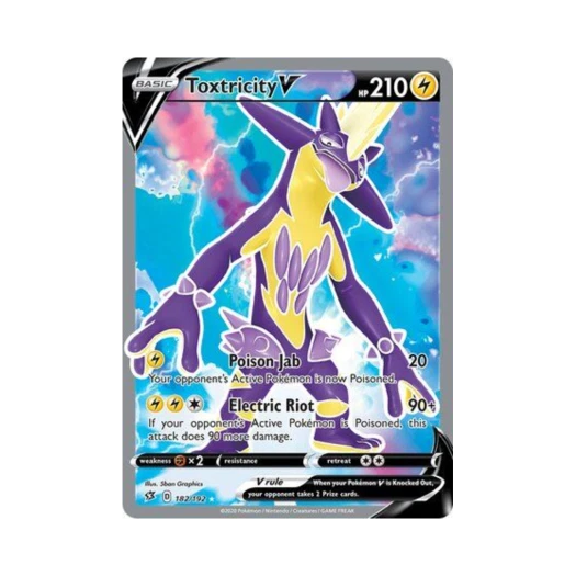 포켓몬 TCG 스트린더 V RU 레벌 크래시 (영문판)