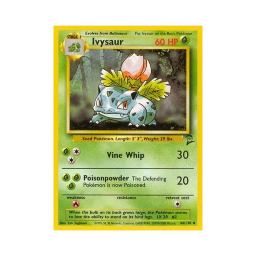 Pokemon TCG Ivysaur U Base Set 2 (English Ver.)