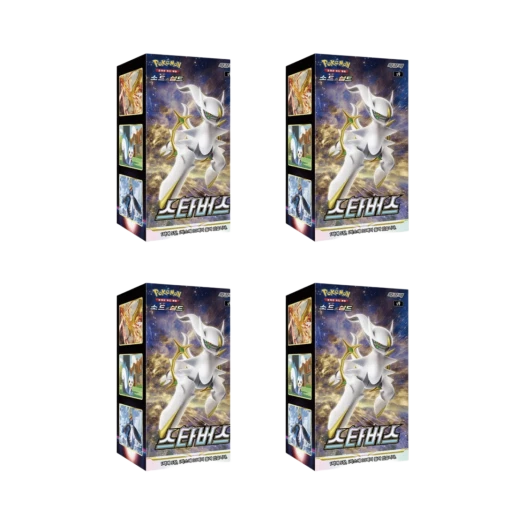 포켓몬 TCG 소드&실드 확장팩 스타버스 4박스 (총 120팩/한글판) 카드 이미지