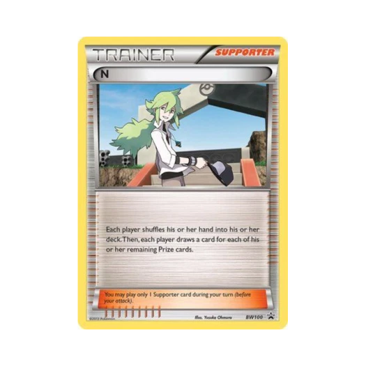 포켓몬 TCG N P 블랙 & 화이트 프로모카드 (영문판)