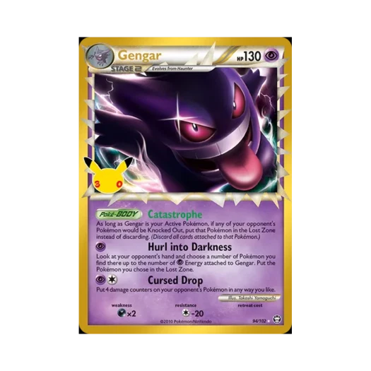 Pokemon TCG Gengar RP 30th Celebration Classic Collection (English Ver.)