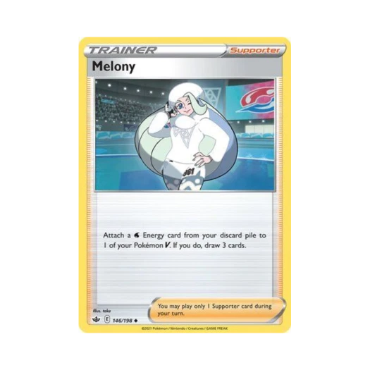 포켓몬 TCG 멜론 U 칠링 레인 (영문판)