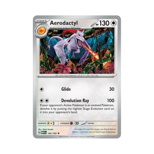 Pokemon TCG Aerodactyl R Scarlet & Violet 151 (English Ver.)