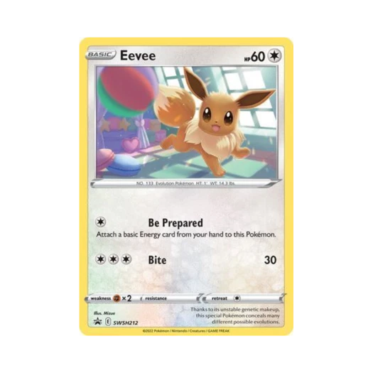 Pokemon TCG Eevee P Sword & Shield Promos (English Ver.)
