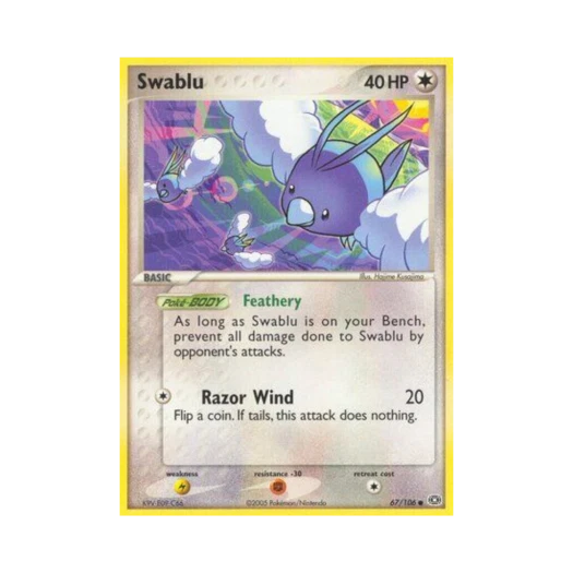 포켓몬 TCG 파비코 C EX 에메랄드 (영문판)