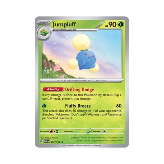 Pokemon TCG Jumpluff R Paldea Evolved (English Ver.)