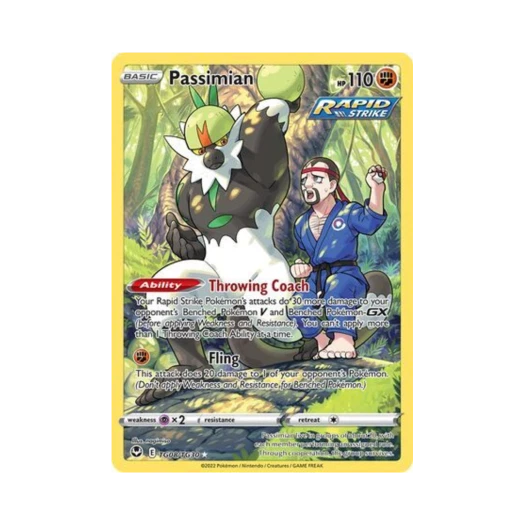 포켓몬 TCG 내던숭이 RH 실버 템페스트 (영문판)