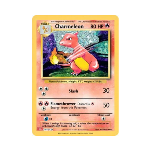 Pokemon TCG Charmeleon Pokemon TCG Classic (English Ver.)