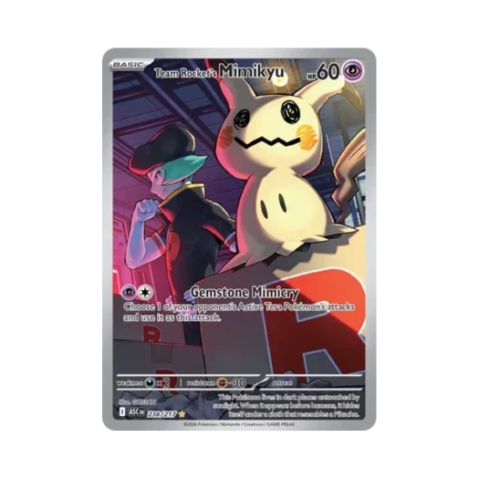 포켓몬 TCG 로켓단의 따라큐 IR 메가 에볼루션 어센드 히어로즈 (영문판)