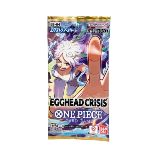 원피스 TCG EB-04 엑스트라 부스터 팩 에그헤드 크라이시스 팩 (6장/일어판) 상품 이미지