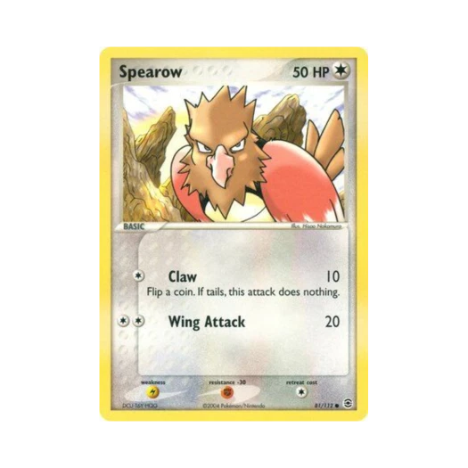 포켓몬 TCG 깨비참 C EX 파이어레드 & 리프그린 (영문판)