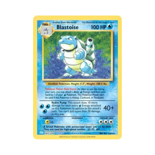 Pokemon TCG Blastoise Pokemon TCG Classic (English Ver.)